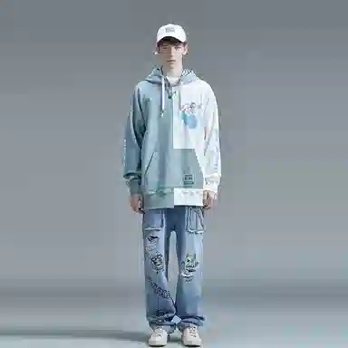 Guuka x SANK TOYS Hoodie White