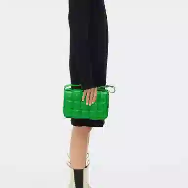 Bottega Veneta Padded Cassette Green