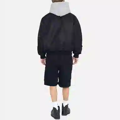 Stussy SS23 LA CHAPTER SATIN VARSITY JACKET