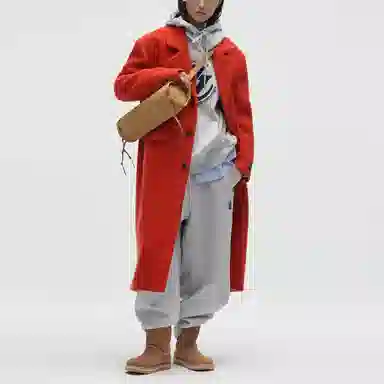 ADER ERROR x ZARA CYCLE A TO Z Capsule Coat Orange