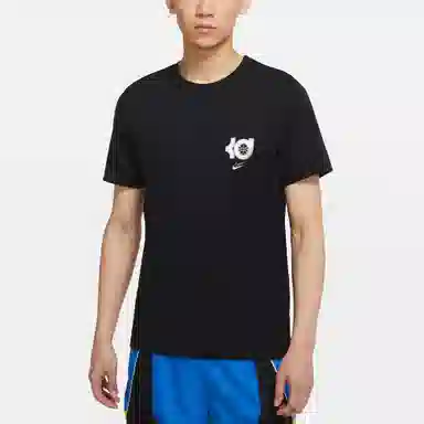 Nike Logo Print T-Shirt Black