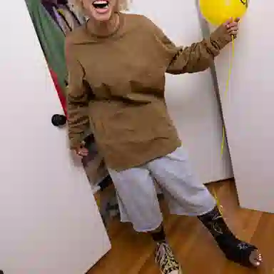 Drew House SS21 Lightweight Denim Church Shorts light indigo