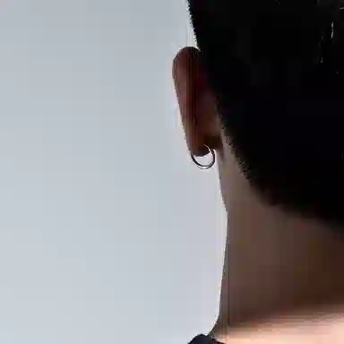 MYSH Minimalist 925 Silver Earrings Men