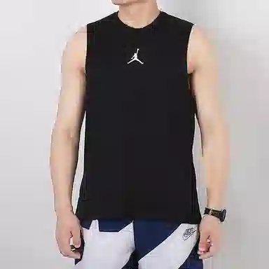 Jordan Air Logo Basketball Tank Black