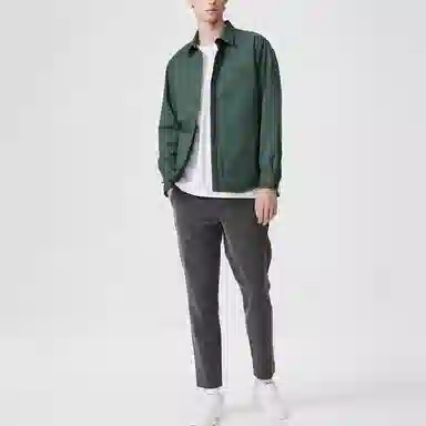 Lacoste Logo Embroidered Jacket Green
