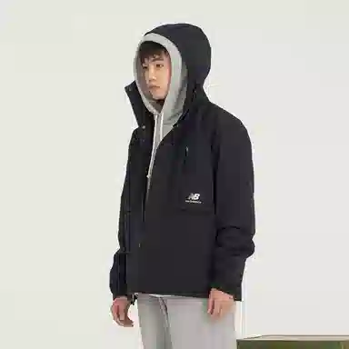 New Balance Hooded Jacket Black