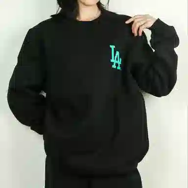 New Era MLB Los Angeles Dodgers Black Sweatshirt