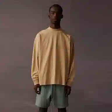 Fear of God Essentials LS Tee Sand
