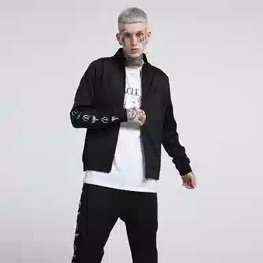 MIRACLE KILL Sports Jacket Black