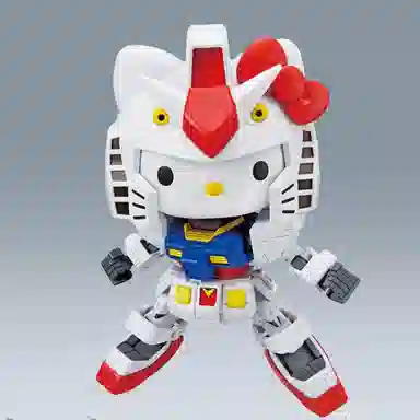 BANDAI SDEX RX-78 Gundam Hello Kitty