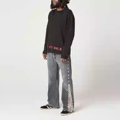 Gallery Dept. SS23 Crewneck Sweatshirt Black