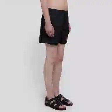 Valentino SS21 VLTN Printed Swim Shorts Black