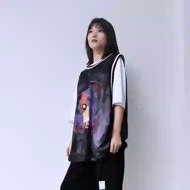 FireMonkey Halloween Basketball Jersey Black