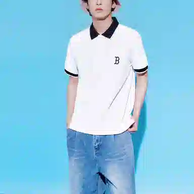 MLB SS23 Polo White