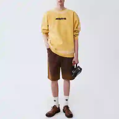 ADER ERROR SS22 Yellow Crewneck