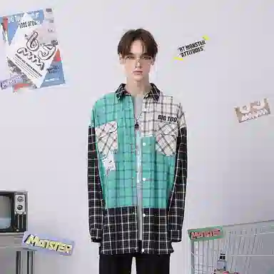 bt Plaid Long Sleeve Shirt