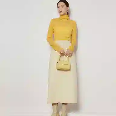 美洋 纯色堆堆领长袖针织衫 女款