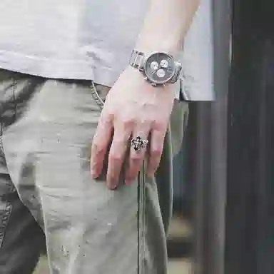 Ruibeila Gothic Cross Ring