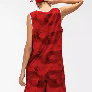 Under Armour Basketball Knit Training Vest Red