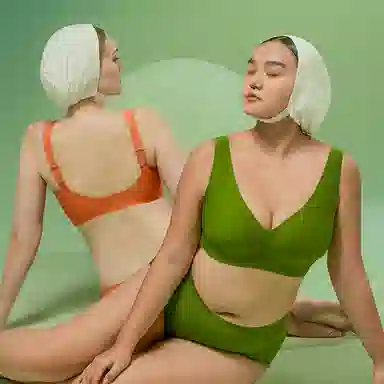 素肌良品 果冻条软支撑无痕无钢圈文胸内衣 女款