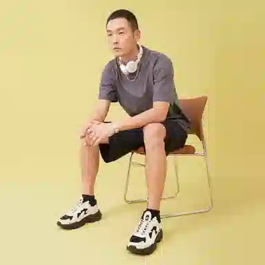 Lotto Retro Dad Sneakers Beige Black