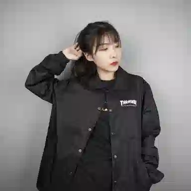 Thrasher Jacket Black