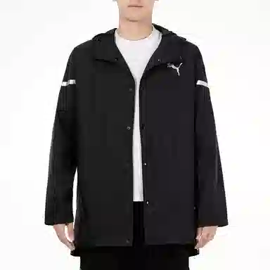 Puma Windbreaker Jacket Black