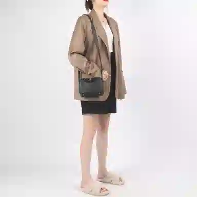 HERMES Lindy Mini 19 Taurillon Clemence Noir