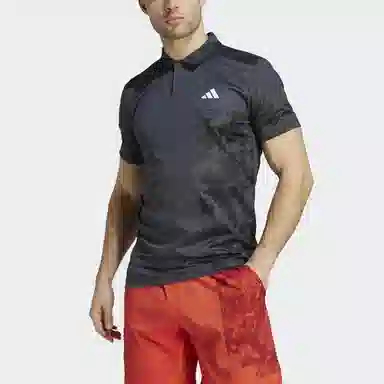 adidas Tennis Paris Heat.Rdy Freelift Polo Shirt Carbon Black
