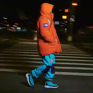 The North Face Himalayan Parka Orange