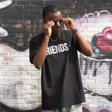 VLONE Hoodle Friends LogoT