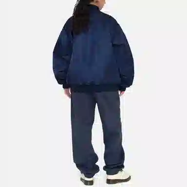 Stussy SS23 LA CHAPTER SATIN VARSITY JACKET