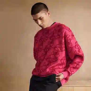 LiNing Printed Crewneck Sweater