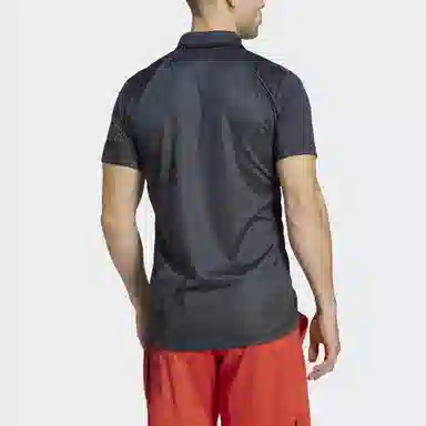 adidas Tennis Paris Heat.Rdy Freelift Polo Shirt Carbon Black