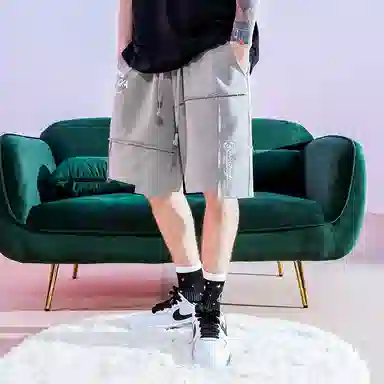 LAMLICKA Shorts Grey