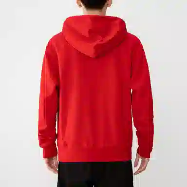 Air Jordan Logo Hoodie Jacket Red