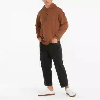 Puma Classics Oversized Hoodie Brown