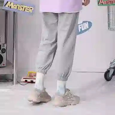 bt Relaxed Fit Jogger Pants Light Grey