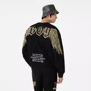 Boy London SS23 Logo Crewneck Black
