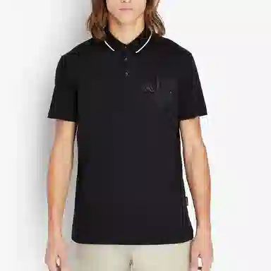 Armani Exchange Polo Shirt Black