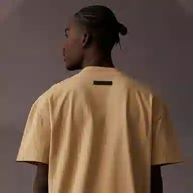 Fear of God Essentials SS Tee Sand LogoT