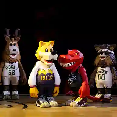 POP MART NBA Mascot Figure