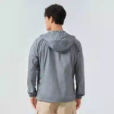 探路者 纯色防紫外线户外防晒服 男款
