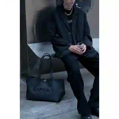 EPIPHQNY Nylon Tote Bag Black