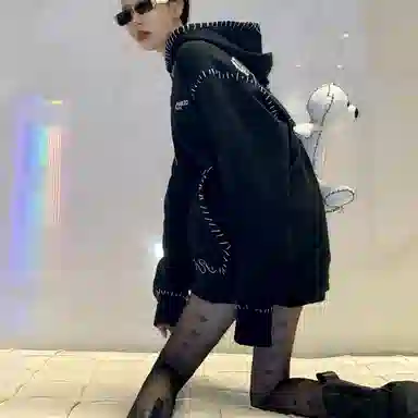 13 DEMARZO Distressed Hoodie