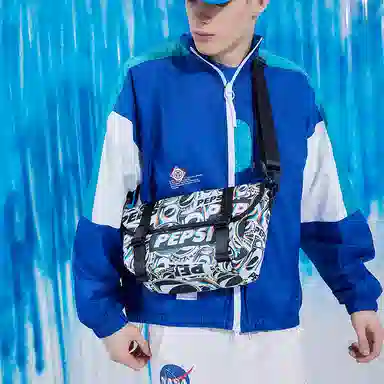 Pepsi Nylon Messenger Bag