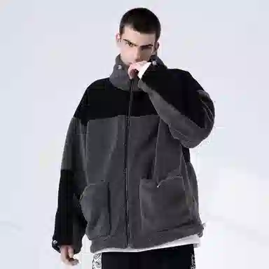 BTK Monster Embroidered Fleece Jacket