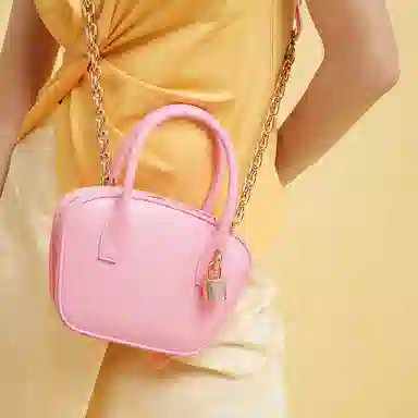 CHARLESKEITH PU WhiteChocolatePink