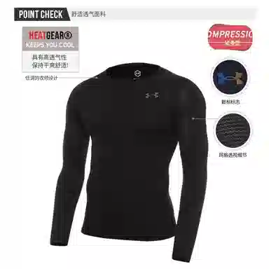 Under Armour Compression Long Sleeve Black