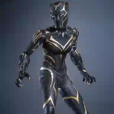 Hot Toys Black Panther Wakanda Forever 1:6 Scale